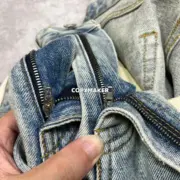 巴黎 BLC 24SS 美國進口Cone康龍面料 Grade-Robe Flared 微喇牛仔褲直筒褲長褲：圖片 7