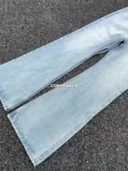 巴黎 BLC 24SS 美國進口Cone康龍面料 Grade-Robe Flared 微喇牛仔褲直筒褲長褲：圖片 10