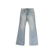 巴黎 BLC 24SS 美國進口Cone康龍面料 Grade-Robe Flared 微喇牛仔褲直筒褲長褲：圖片 2