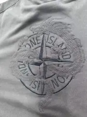 STONE ISLAND 24FW 石頭島 龍年系列限定款 後背神龍刺繡 長袖圓領衛衣大學T：圖片 14