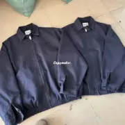 【現貨】M1U M1U 24FW 繆繆 字母貼布刺繡 水洗拉鍊夾克外套 內裏絲光棉 廓形：圖片 4