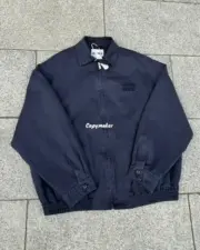 【現貨】M1U M1U 24FW 繆繆 字母貼布刺繡 水洗拉鍊夾克外套 內裏絲光棉 廓形：圖片 7