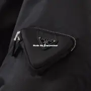 PRA 22FW Boomer 再生尼龍 口袋 三角標 飛行夾克 棉服 外套：圖片 6