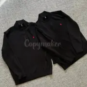 【預售】Polo Ra1ph Lauren 25FW 小馬刺繡 針織老錢風半拉鏈立領polo衫長袖毛衣T恤衛衣 三色：圖片 5