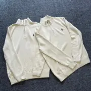 【預售】Polo Ra1ph Lauren 25FW 小馬刺繡 針織老錢風半拉鏈立領polo衫長袖毛衣T恤衛衣 三色：圖片 9