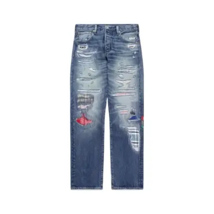 【預售】【過驗】【雙11新品】CLOT x Levi's 23SS 聯名 20周年限定 長壽牛仔褲工裝褲 501 藍色
