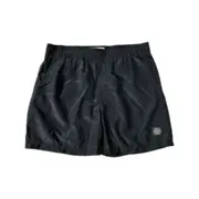 STONE ISLAND 23SS 石頭島 純色 金屬尼龍 短褲休閒褲沙灘褲：圖片 7