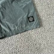 STONE ISLAND 23SS 石頭島 純色 金屬尼龍 短褲休閒褲沙灘褲：圖片 10