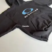 【現貨】巴黎 BLC 24SS Loop Sports Icon 循環運動 新款 帽T連帽衛衣帽衫 黑色 廓形剪裁：圖片 13