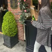 【現貨】Chrome Hearts 23SS 條紋Logo刺繡 長袖Polo衫T恤 CH克羅心 空哈：圖片 3