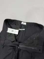 【現貨】【過驗】STONE ISLAND 26SS 石頭島 高密度重磅帆布工裝褲長褲直筒褲 鬆緊腰圍 黑色：圖片 14