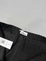 【現貨】【過驗】STONE ISLAND 26SS 石頭島 高密度重磅帆布工裝褲長褲直筒褲 鬆緊腰圍 黑色：圖片 15