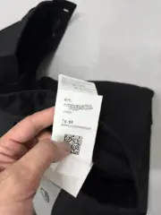 【現貨】【過驗】STONE ISLAND 26SS 石頭島 高密度重磅帆布工裝褲長褲直筒褲 鬆緊腰圍 黑色：圖片 17