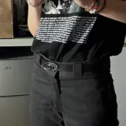 【現貨】D1ESEL 23SS OVAL-D 經典款 LOGO 頭層牛皮 皮帶腰帶：圖片 6