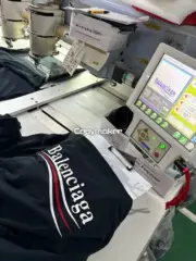 【現貨】巴黎 BLC 25SS 經典可樂刺繡logo 海浪波浪 Polo衫短袖T恤：圖片 7