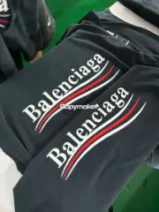 【現貨】巴黎 BLC 25SS 經典可樂刺繡logo 海浪波浪 Polo衫短袖T恤：圖片 9