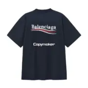 【現貨】巴黎 BLC 25SS 經典可樂刺繡logo 海浪波浪 Polo衫短袖T恤：圖片 15