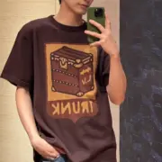 1V 24SS Nigo合作系列 秀款硬箱行李箱寶箱花朵 針織短袖T恤 菲董：圖片 6