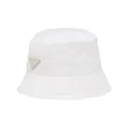 PRA 尼龍 三角標 徽章 漁夫帽 帽子 白色：圖片 8