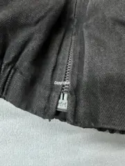 【預售】【原廠面料】PRA 24FW 棕色復古水洗褪色牛仔重磅3M棉服外套 HH原廠三角牌 短寬版型：圖片 12