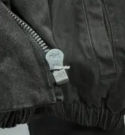 【預售】【原廠面料】PRA 24FW 棕色復古水洗褪色牛仔重磅3M棉服外套 HH原廠三角牌 短寬版型：圖片 21