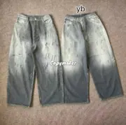 【現貨】Acne Studios 24SS Super Baggy 廓形 水洗石墨白漸層黑灰 2023M 寬鬆牛仔褲長褲工裝褲：圖片 5