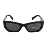 【現貨】【過驗】M1U M1U 25SS 繆繆 橢圓LOGO太陽眼鏡墨鏡鏡框 SMU09W：圖片 3