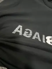 巴黎 BLC 24SS 雙環反轉logo 顛倒字母 作舊破壞 短袖T恤：圖片 7