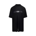 巴黎 BLC 24SS 雙環反轉logo 顛倒字母 作舊破壞 短袖T恤