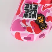 【預售】A Bathing Ape BAPE x Crocs Classic Clog 猿人聯名迷彩 洞洞鞋休閒鞋涼鞋拖鞋：圖片 37