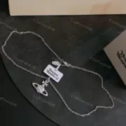 【現貨】Viv1enne Westwood mini bas relief pendant 滿鑽星球浮雕 項鍊吊墜：圖片 8