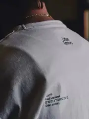 【預售】WTAPS 25SS LIM/SS/COTTON 毛邊剪裁 刺繡字母 素色短袖T恤：圖片 3