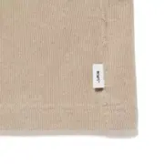 【預售】WTAPS 25SS LIM/SS/COTTON 毛邊剪裁 刺繡字母 素色短袖T恤：圖片 11