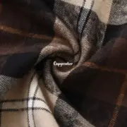 【預售】【雙11新品】1V 26SS 老花格紋拼色法蘭絨 襯衫夾克polo衫：圖片 8