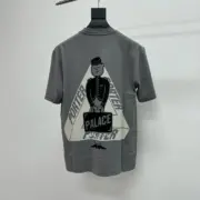PALACE x PORTER 23FW 聯名 正面小ogo背後大印花 短袖T恤 深灰色：圖片 5