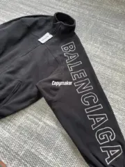 【預售】【福利回饋】BLC 巴黎 23FW 經典字母刺繡 搖粒絨外套運動外套夾克 黑色：圖片 3