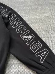 【預售】【福利回饋】BLC 巴黎 23FW 經典字母刺繡 搖粒絨外套運動外套夾克 黑色：圖片 7