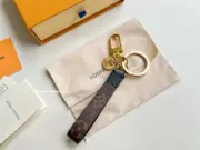 1V 22FW Monogram Logo 經典花紋 鑰匙圈 鑰匙扣：圖片 12