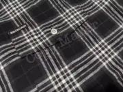 巴黎 BLC 22SS 假兩件 格紋 格子 襯衫 夾克 kanyewest同款：圖片 8