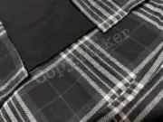 巴黎 BLC 22SS 假兩件 格紋 格子 襯衫 夾克 kanyewest同款：圖片 9