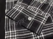 巴黎 BLC 22SS 假兩件 格紋 格子 襯衫 夾克 kanyewest同款：圖片 10