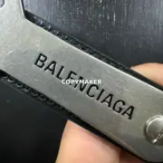 【過驗】巴黎 BLC 24SS 秀款 開瓶器開罐器 頭層牛皮 皮帶腰帶 140cm：圖片 5