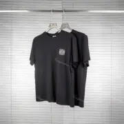 LOWE 21FW Anagram T-shirt 基本款 經典刺繡幾何 短袖 T恤：圖片 5