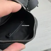 【預售】【原廠】BV家 Intrecciato編織 NAPPA 頭層牛皮 手機包單肩包側背包小包 黑色：圖片 16