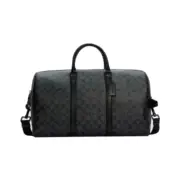 【現貨】【福利回饋】C0ACH Venturer 43 經典老花滿版logo 大容量 手提袋斜背包旅行包旅行袋：圖片 2