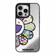 【預售】村上隆 x CASET1FY 限量款 太陽花logo 鏡面手機殼保護殼磁吸殼 蘋果 iphone：圖片 4