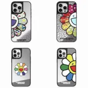 【預售】村上隆 x CASET1FY 限量款 太陽花logo 鏡面手機殼保護殼磁吸殼 蘋果 iphone：圖片 2