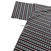 【現貨】Chrome Hearts 24SS 胸口小刺繡 條紋十字架提花 短袖T恤 CH克羅心 空哈：圖片 8