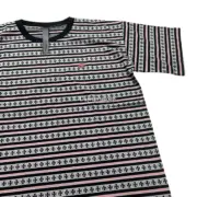 【現貨】Chrome Hearts 24SS 胸口小刺繡 條紋十字架提花 短袖T恤 CH克羅心 空哈：圖片 11