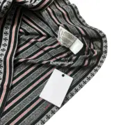 【現貨】Chrome Hearts 24SS 胸口小刺繡 條紋十字架提花 短袖T恤 CH克羅心 空哈：圖片 12